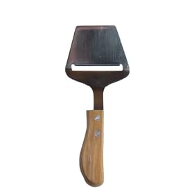 Bamboo Stainlees Steel Cheese Plane by 