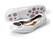 BORN Zambia New Flats/Slip-On Orange Womens