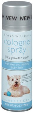 Lambert Kay Fresh 'N Clean Pet Cologne Baby Powder 6oz