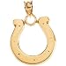 14K Yellow Gold Indianapolis Colts Pendant This Item Is Approximately 1.7 grams