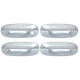 2003, 2004, 2005, 2006, 2007, 2008 Isuzu Ascender 4 Door Chrome Door Handle Cover Kit... 