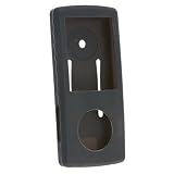 Silicone Skin Case w/ Belt Clip for SanDisk Sansa View, Black