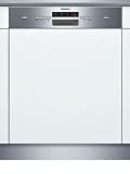Produkt-Bild: Siemens SN54M582EU Teilintegrierbarer Geschirrsp&uuml;ler / A+ AA / 12 L / 1.05 kWh / 59.8 cm / Edelstahl / aquaStop / dosierAssistent