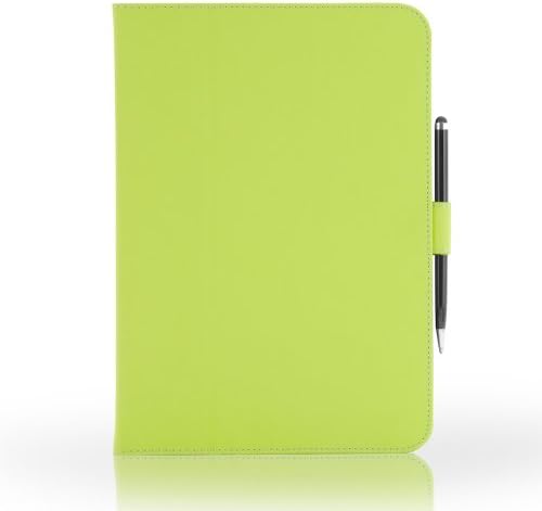 MACOON case iPad Air 'College' multifunctional Protective Case with Sleep/Wake-up and Stylus Pen, color: green
