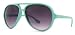 New Lightweight Funky Retro Plastic Aviator Sunglasses with 100% UV Protection Lenses 540346