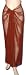 Full Size Pareo: Sheer Chocolate Brown