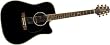 Takamine EG341C Dreadnought Cutaway Acoustic-Electric Guitar, Gloss Black
