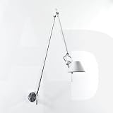 Tolomeo Braccio Parete aluminium