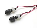 Black LED License Plate Lights Bolts