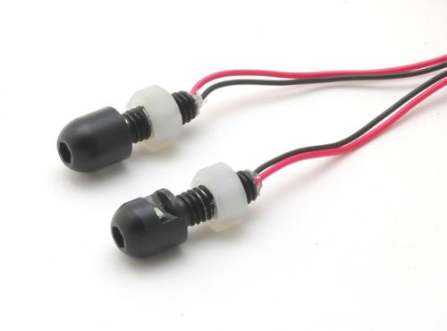 Black LED License Plate Lights Bolts.