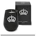 Primal Elements 'Crown' Ebony Glass Icon Candle -