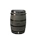 RTS Home Accents 50-Gallon Rain Water Collection Barrel with Brass Spigot, Wood Grain