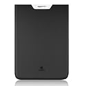 OCTO Faux Leather Kindle Sleeve (Fits 9.7" Display, Latest Generation Kindle DX) - Black (Smooth finish)