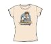 Search : I Love Lucy - Spoon To Health Juniors / Girls T-Shirt In Cream