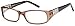 Womens Italy Patterned Prescription Glasses Frames Rxable Eyeglasses