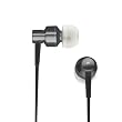 Coby Stereo Earphones with Microphone (Compatible with iPhone) CVEM87 (Black)