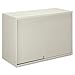 HON Overfile Storage Cabinets - 42quot; x 18quot; x 27.9quot; - Steel - 2 x Shelf(ves) - Security Lock - Light Gray