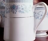 Review Noritake  / Noritake Blue Hill 2482 Teacup and Saucer