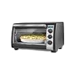 4 Slice Toaster Oven- Black