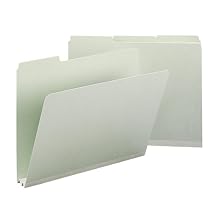 Smead Pressboard Folder, Letter, 1/3 Cut Tab, 2-Inch Expansion, 25 Each Per Box (13234)