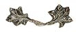 ATLAS HOMEWARES 2202-C LEAF PULL 1.75" COPPER