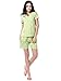Sanfeya Women's Heart and Dot Printed Short Pajamas Sleepwear Set