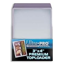 25 Pack - 3 X 4 Top Loader Card Holder for Baseball and other Trading Cards! (Regular Thickness)