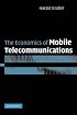 The Economics of Mobile Telecommunications
