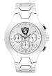 Oakland Raiders Hall Of Fame Stainless Steel Watch