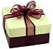 6-1/2 x 6-1/2 x 4 Short Lid Mix-n-Match Gift Box Solid Color over White Varnish (Colorful Gloss) USUALLY SHIPS SAME DAY