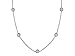 CZ Diamond by the Yard Sterling Silver Chain
