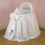 Budding Organza Blossoms Bassinet Set