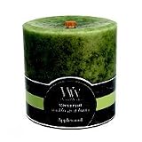 Applewood 23oz WoodWick Crackling Wick Pillar Candle