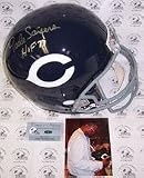 Gale Sayers Autographed Chicago Bears HOF 77 Full Size Replica Throwback Football Helmet