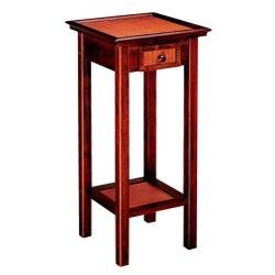 Organize It All Hazelnut Stand Table