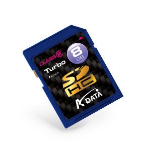 A-DATA Turbo SDHC 8GB Class6 SDHC8GB