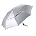 Coolibar UPF 50+ Titanium Travel Umbrella - Sun Protective (Silver)