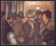 Art Poster Metal Framed Print - Sixth Avenue - Artist: Raphael Soyer- Poster Size: 22 X 28