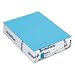 Mohawk 101592 - Brite-Hue Multipurpose Colored Paper, 24lb, 8-1/2 x 11, Blue, 500/Ream-MOW101592