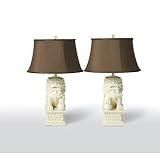 Barbara Cosgrove Foo Dogs Table Lamp - Pair