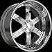 Alpha TZ-s06a 3pc Wheel 22