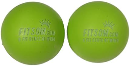 Fitsom, Trigger point massage balls, used for myofascial release to fix posture, relive stress and help tight muscles, recommended by personal trainers and massage therapist, and comes with lifetime guarantee and free videos to help learn SMR.