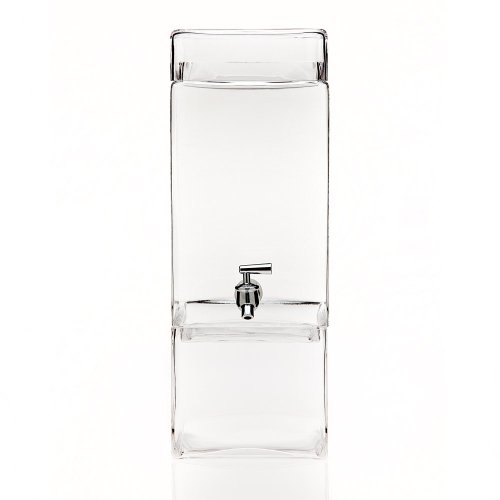 Godinger Square Glass Dispenser with Spout