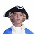 Child Colonial Hat (15" across, 20" head circumference) Great for Thanksgiving, Period Costumes, Plays and More