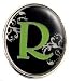 Finders Key Purse Letter R Key Chain