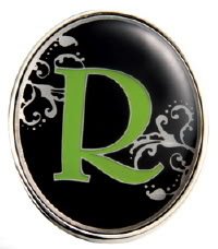 Finders Key Purse Letter R Key Chain