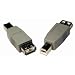 USB A Female to B Male Adapter