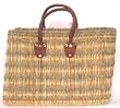Moroccan Straw Summer Beach / Shopper / Tote Bag