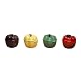 Le Creuset Stoneware Petite Bell Pepper Casserole Set, Set of 4, Assorted Colors