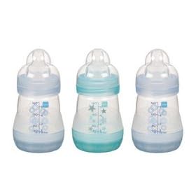 Sassy Baby's Mam 5 oz. Boy Bottle - 3 Pack